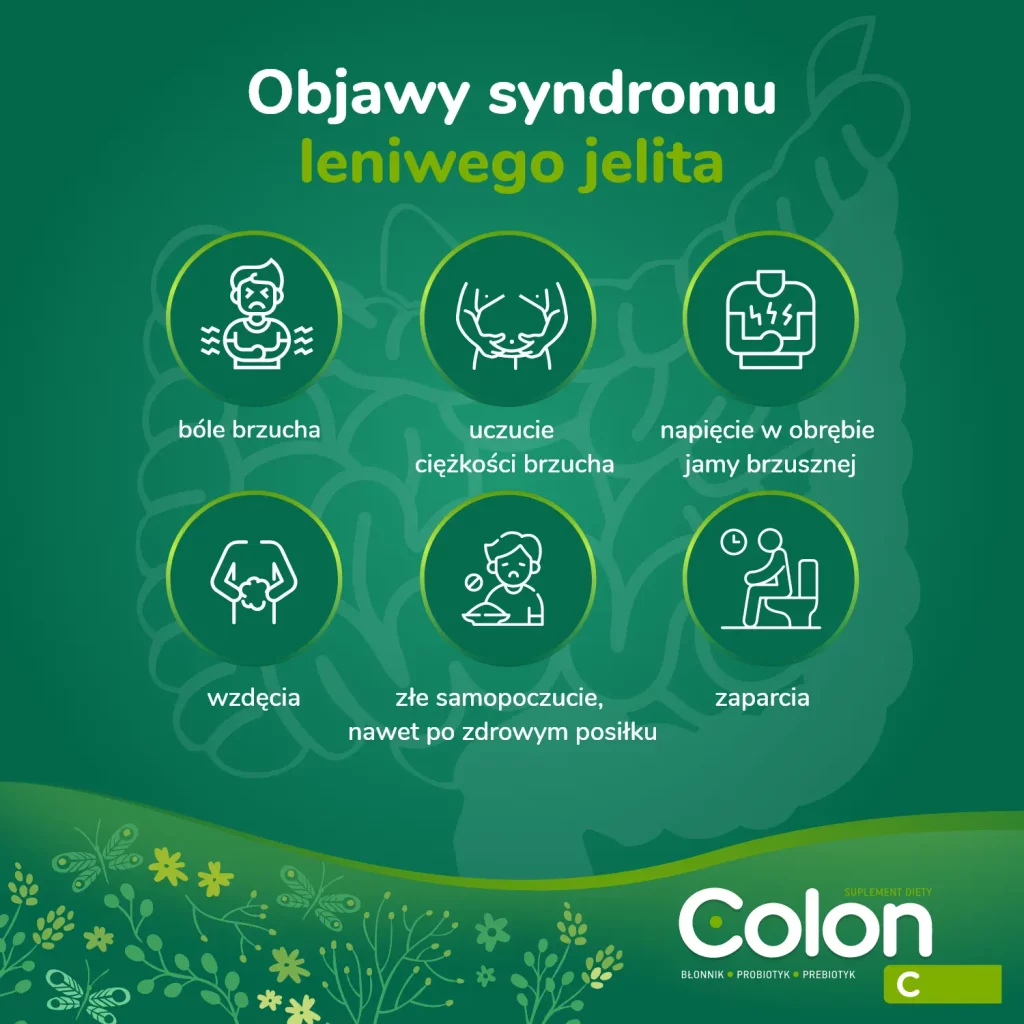 objawy syndromu leniwego jelita