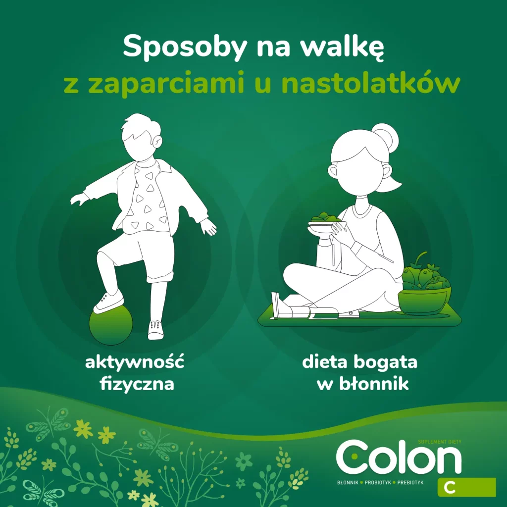 sposoby na walkę z zaparciami u nastolatków